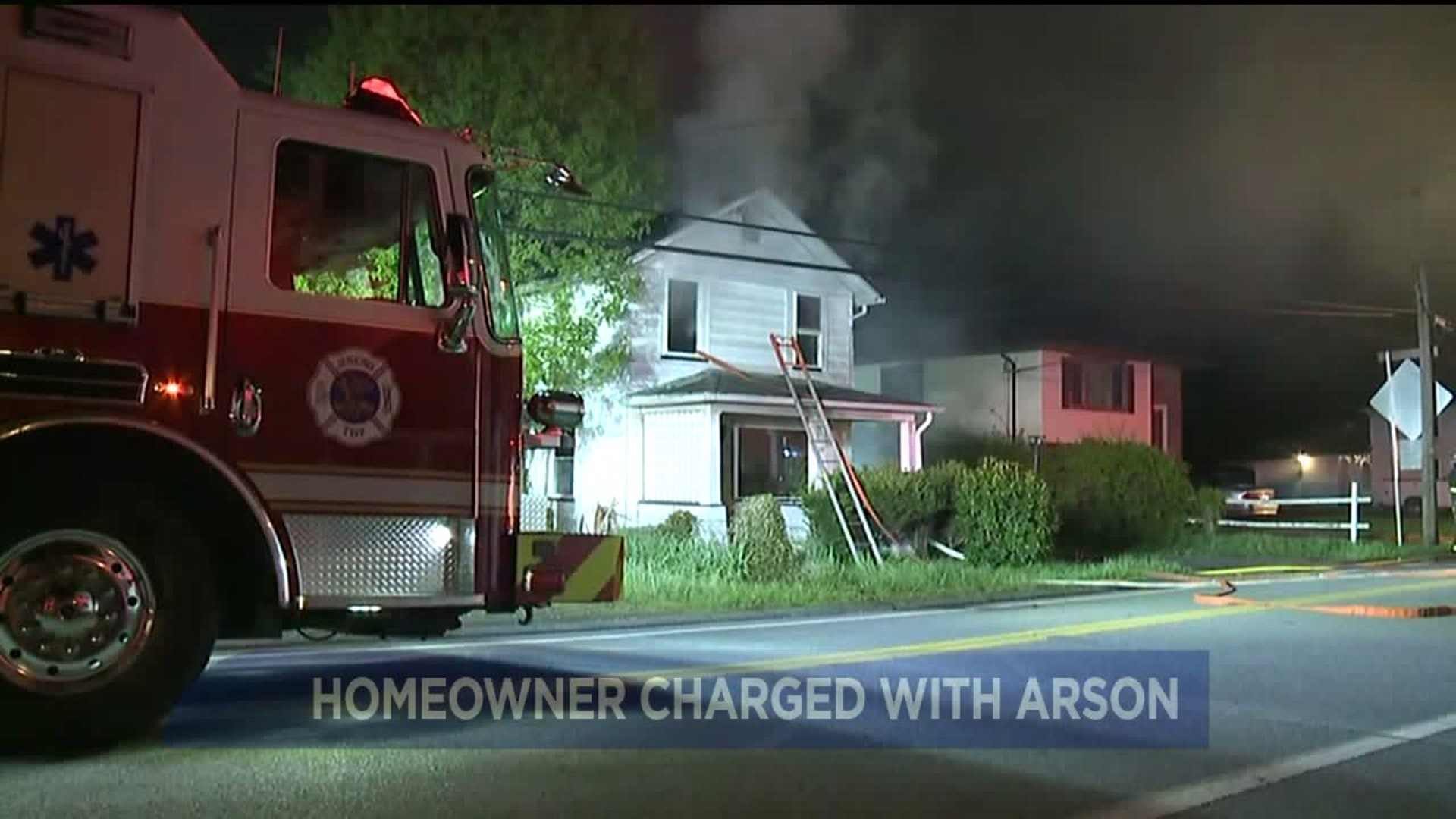 Arson Charges Following Fire in Laflin