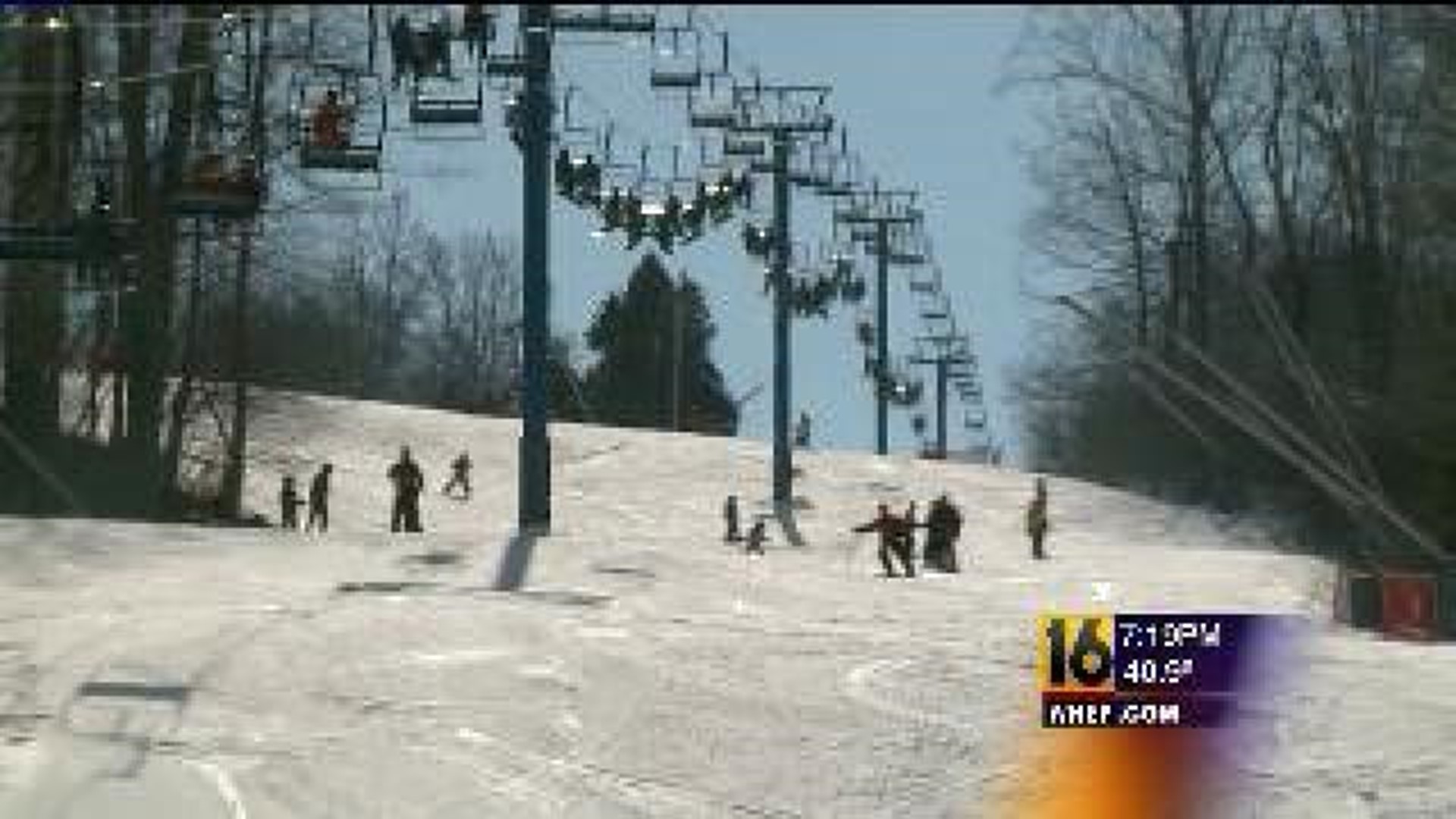 Visitors Excited for Presidents Day Skiing
