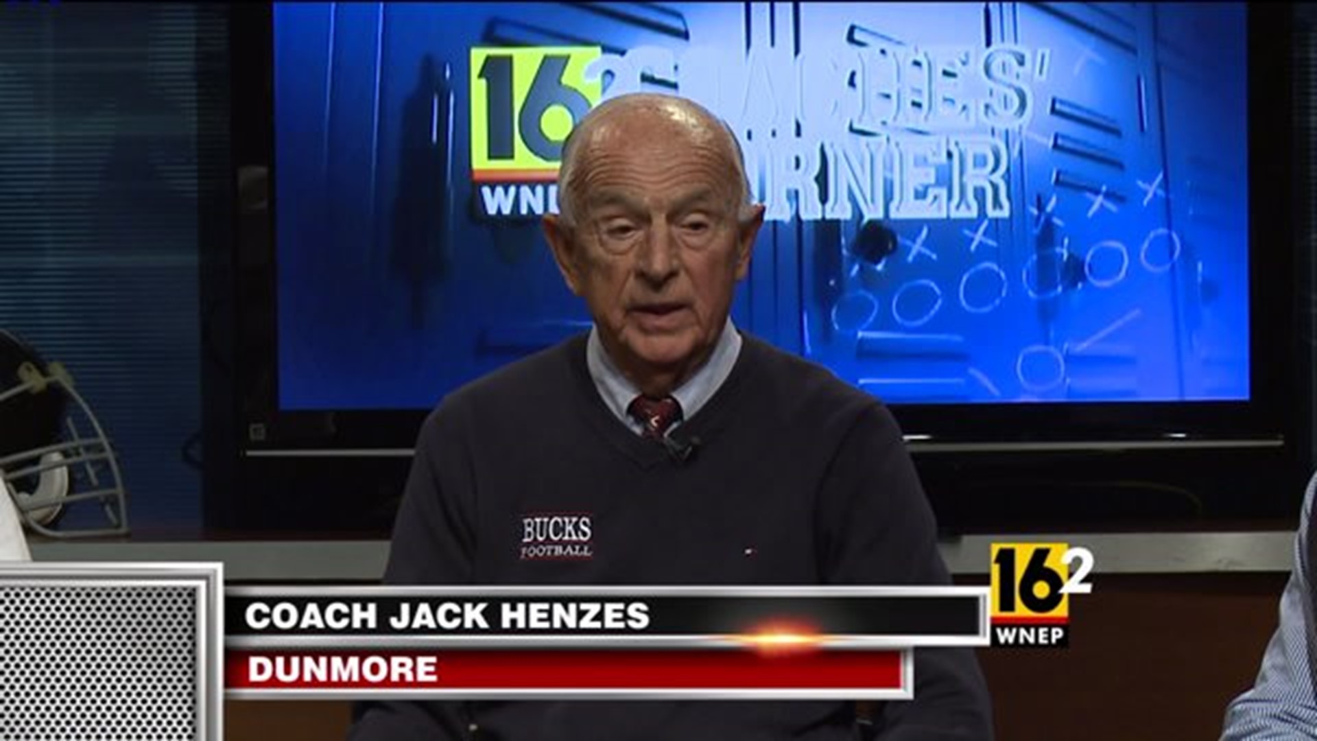 Dunmore Buck Head Coach Jack Henzes