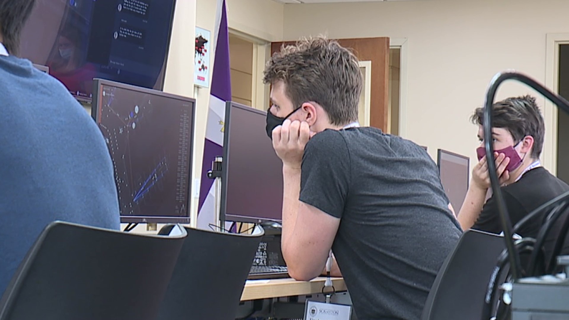 The University of Scranton is hosting a summer camp for high schoolers this week to teach them the skills they'd need to enter the field of cybersecurity.