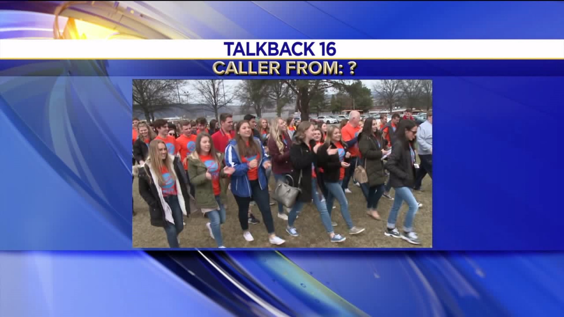 Talkback 16: Deadly Shootings, Student Walkouts, Gold Nice Bell