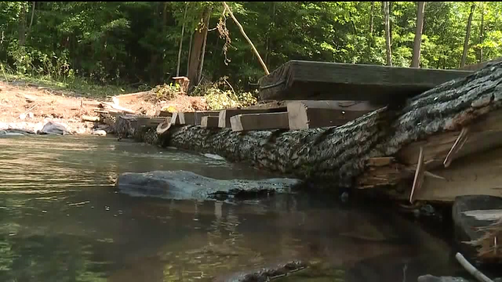 Families Remain Stranded After Flash Floods in Bradford County