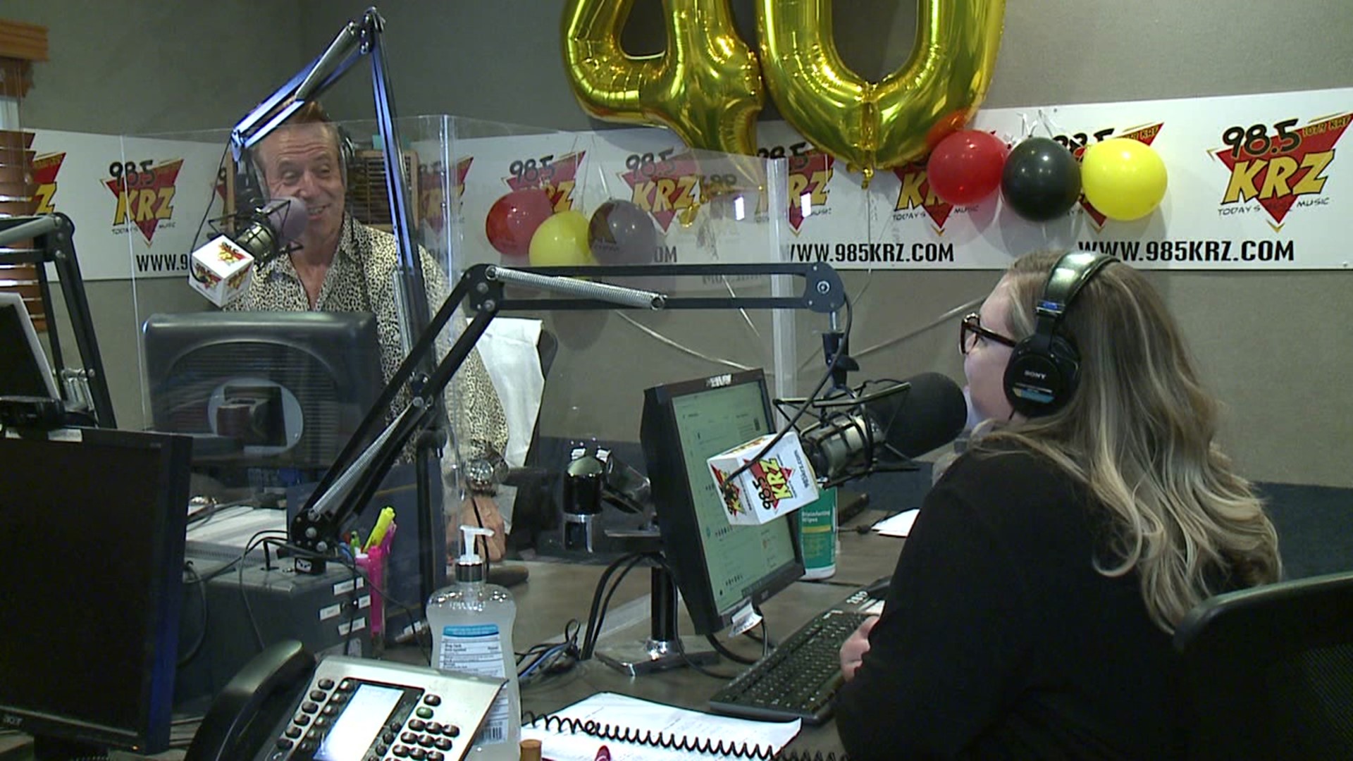 Walker has been a part of the radio station since its very first day four decades ago.