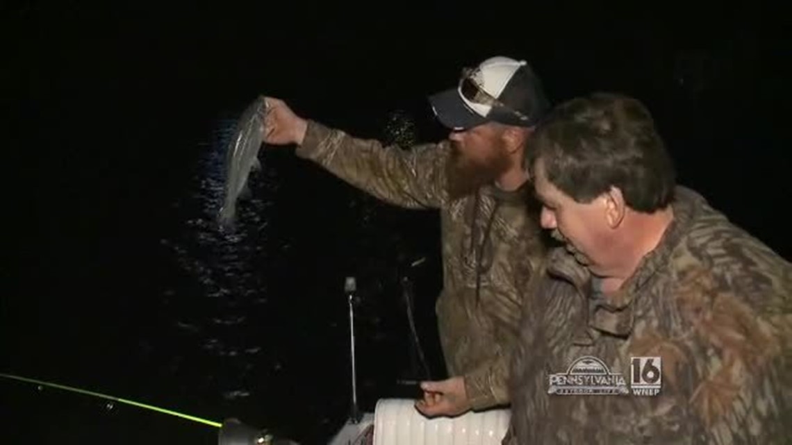 Lake Winola Trout Fishing 2