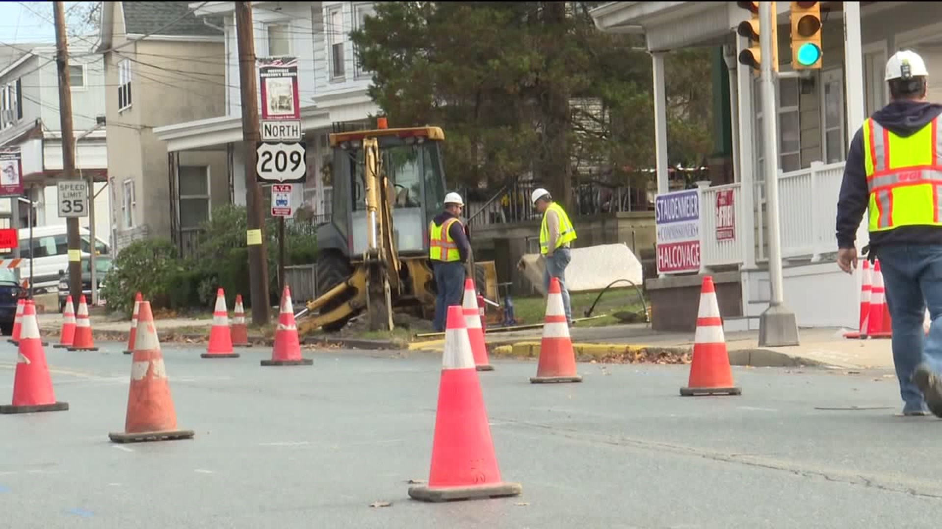 Homes, Businesses Evacuated After Gas Leak in Pottsville