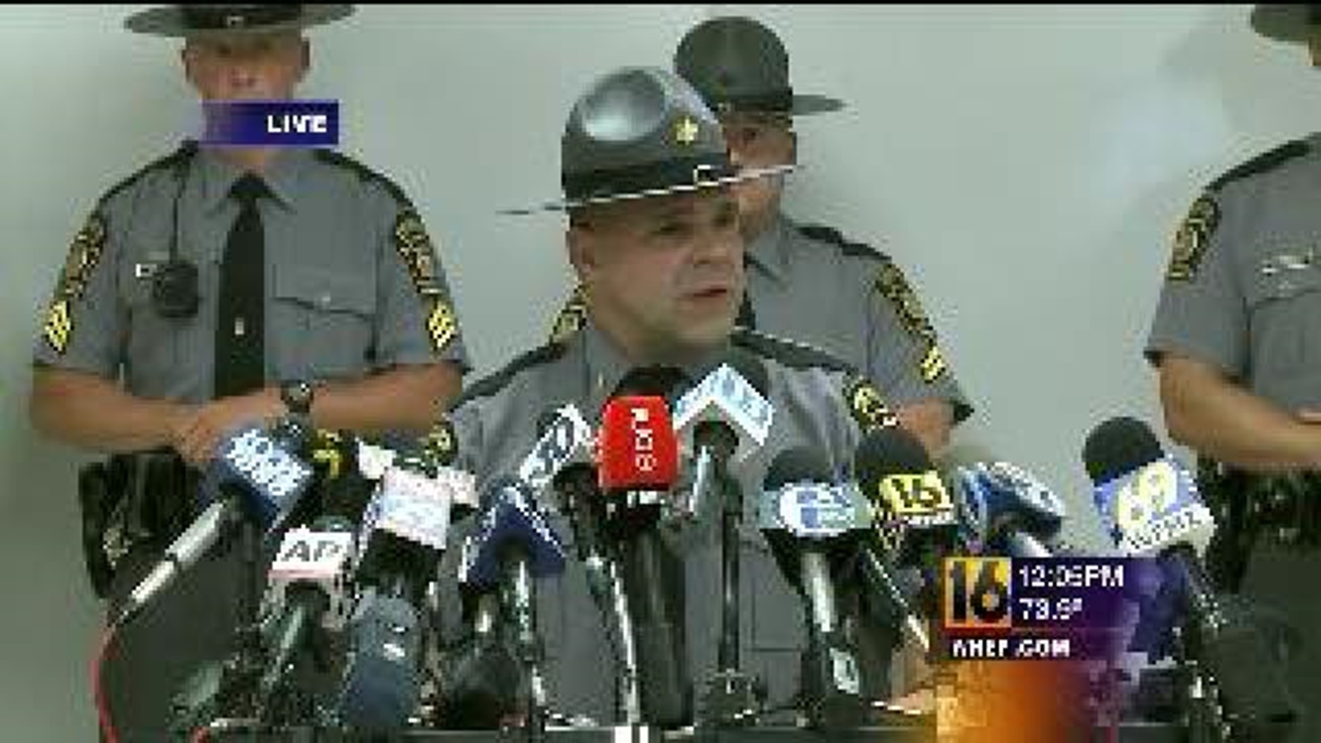 State Police News Conference: Suspect Arraigned