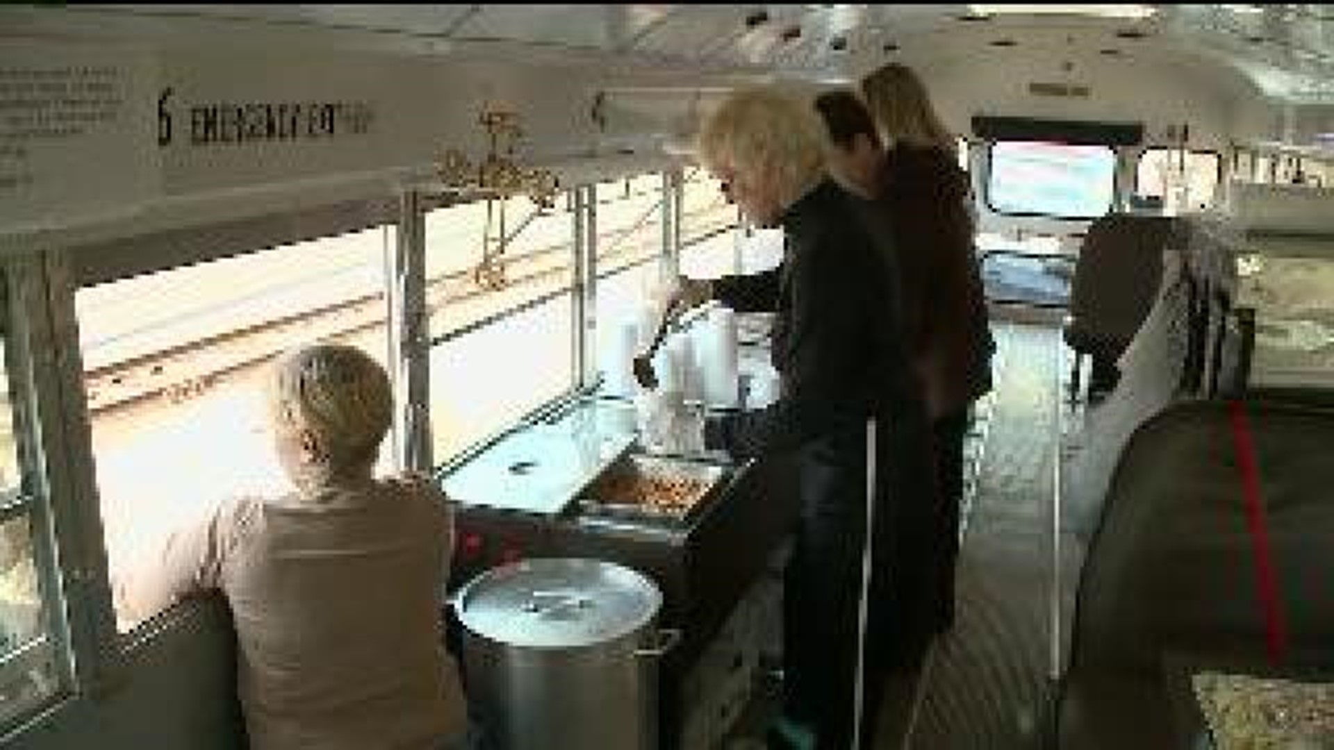Mobile Soup Kitchen Feeds the Hungry