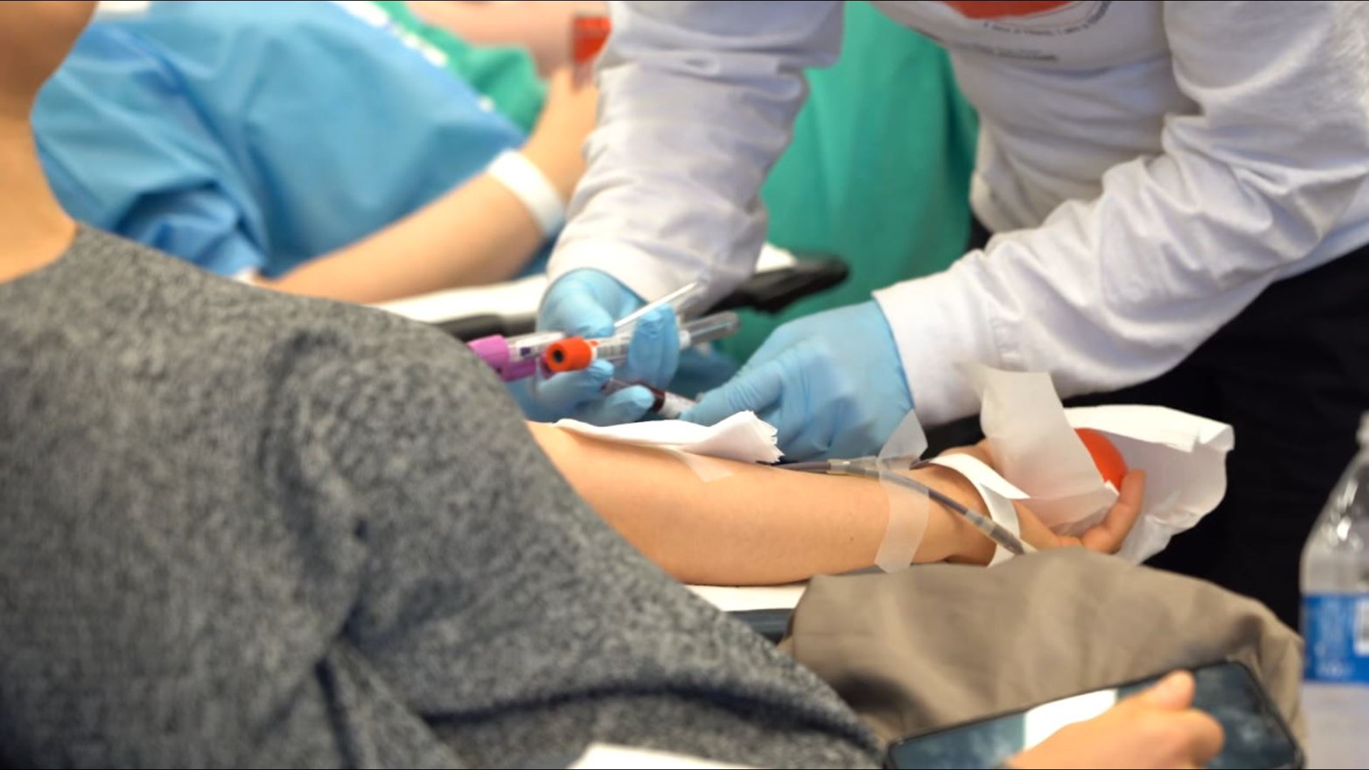 Health officials are putting out the call for blood donations, and there's a chance to give.