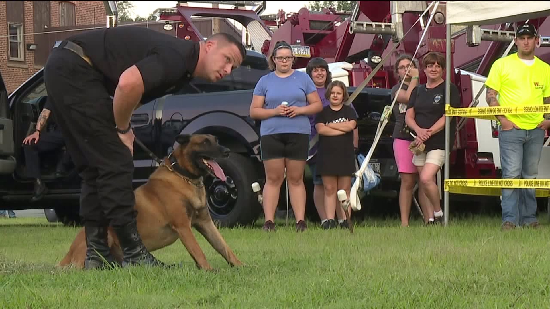 Police Officers Put on Quite the Show for National Night Out in Lackawanna County