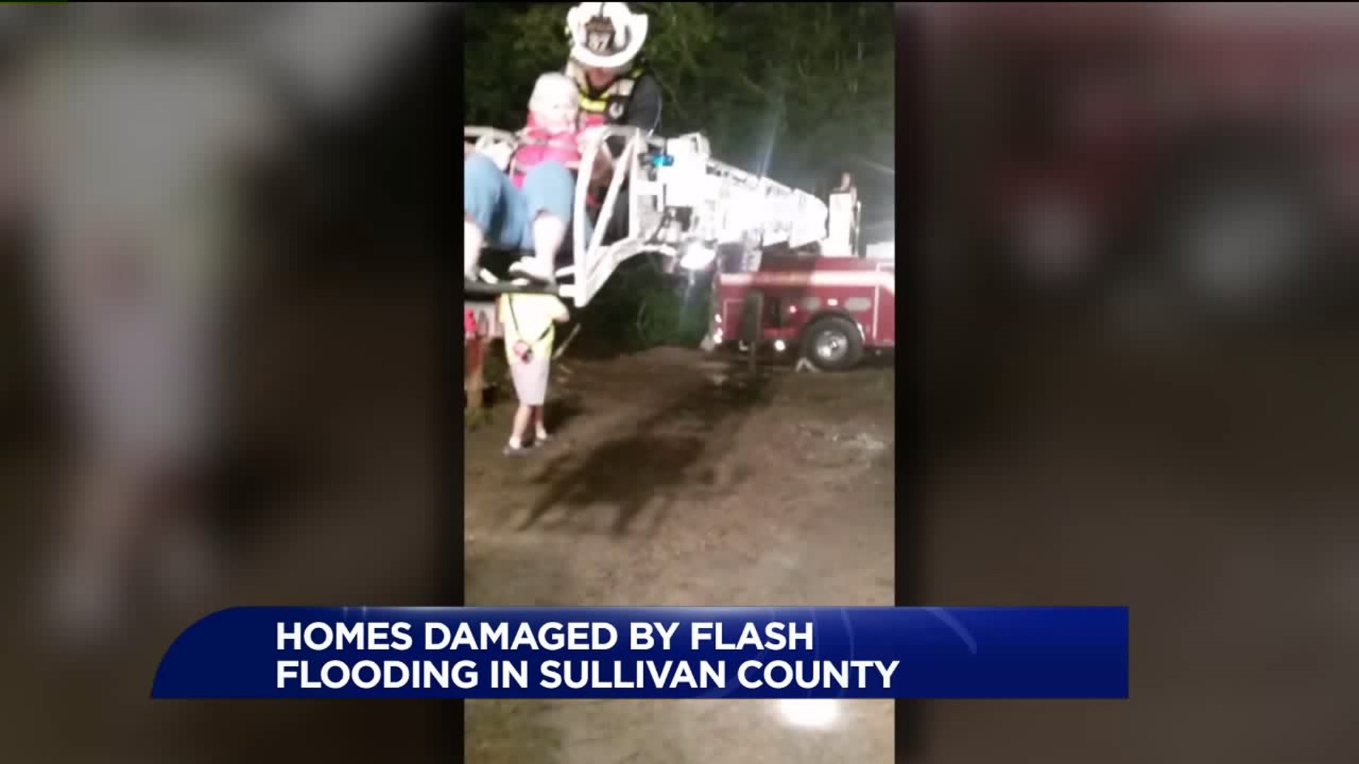 Neighborhood in Sullivan County Cut Off by Bridge Washout