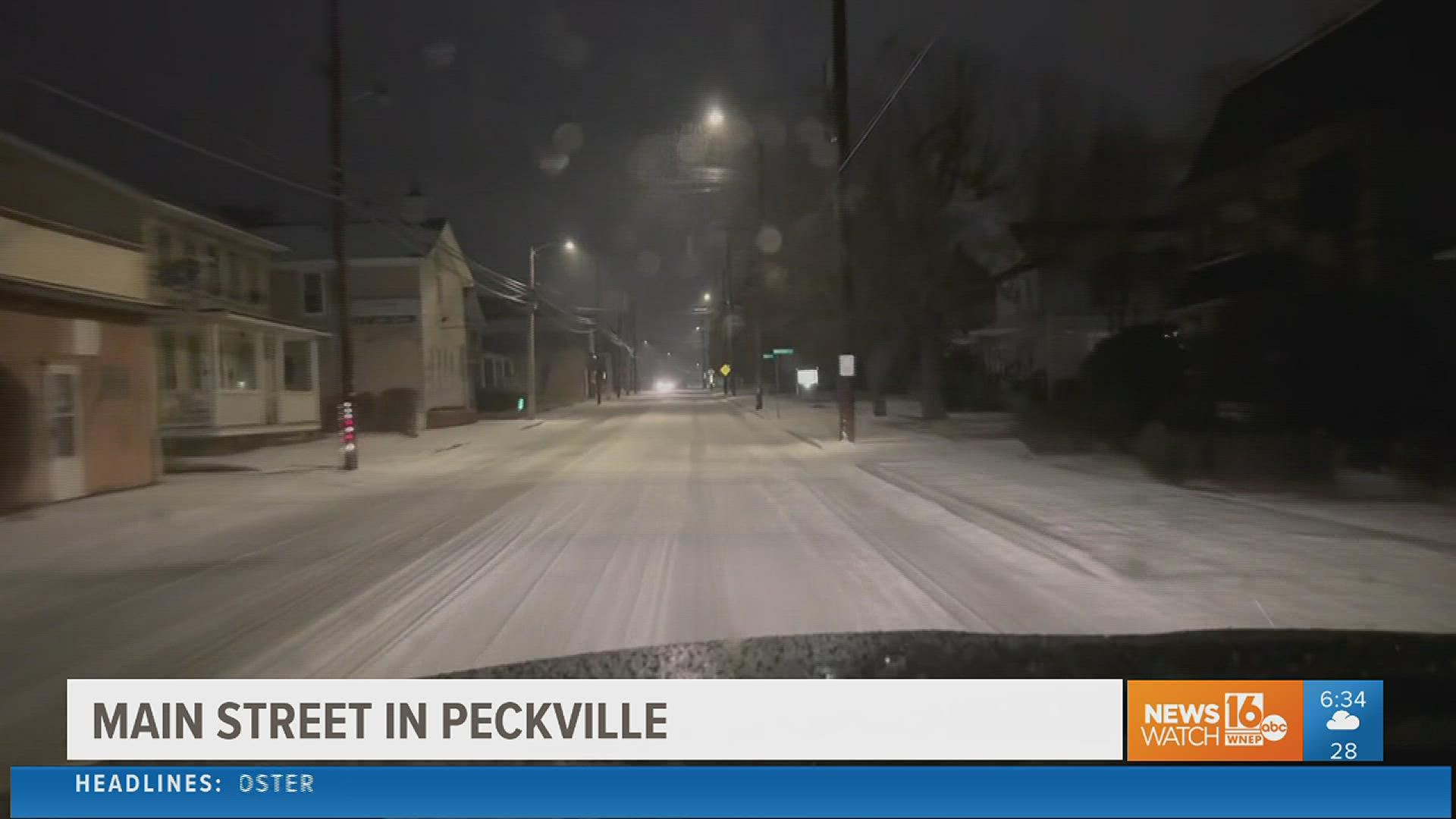 It's not just the northern tier, all of our area woke up to an icy mess Friday morning. Newswatch 16's Ryan Leckey shares some of your sights and sounds.