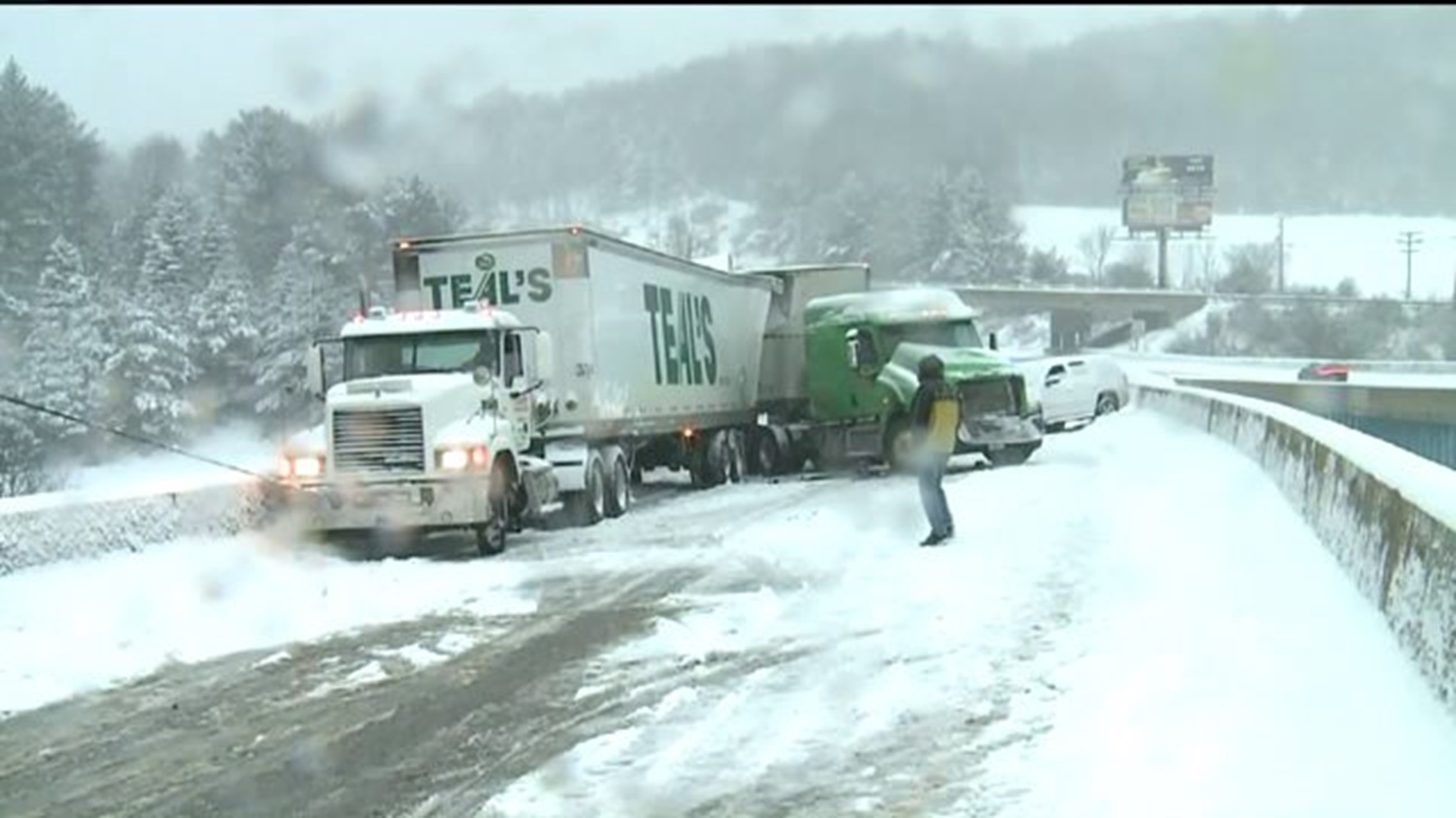 Interstate 81 South Back Open in Susquehanna County after Crash