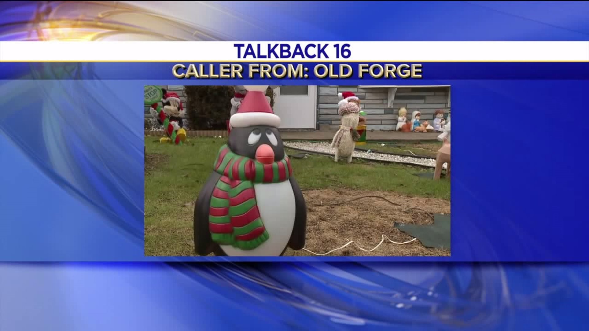 Talkback 16: New News, Christmas Decorations