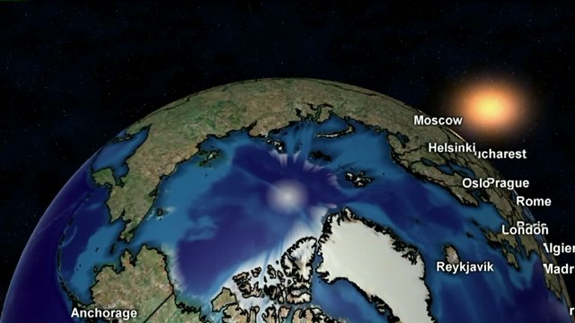 Wham Cam: How Cold is The North Pole?