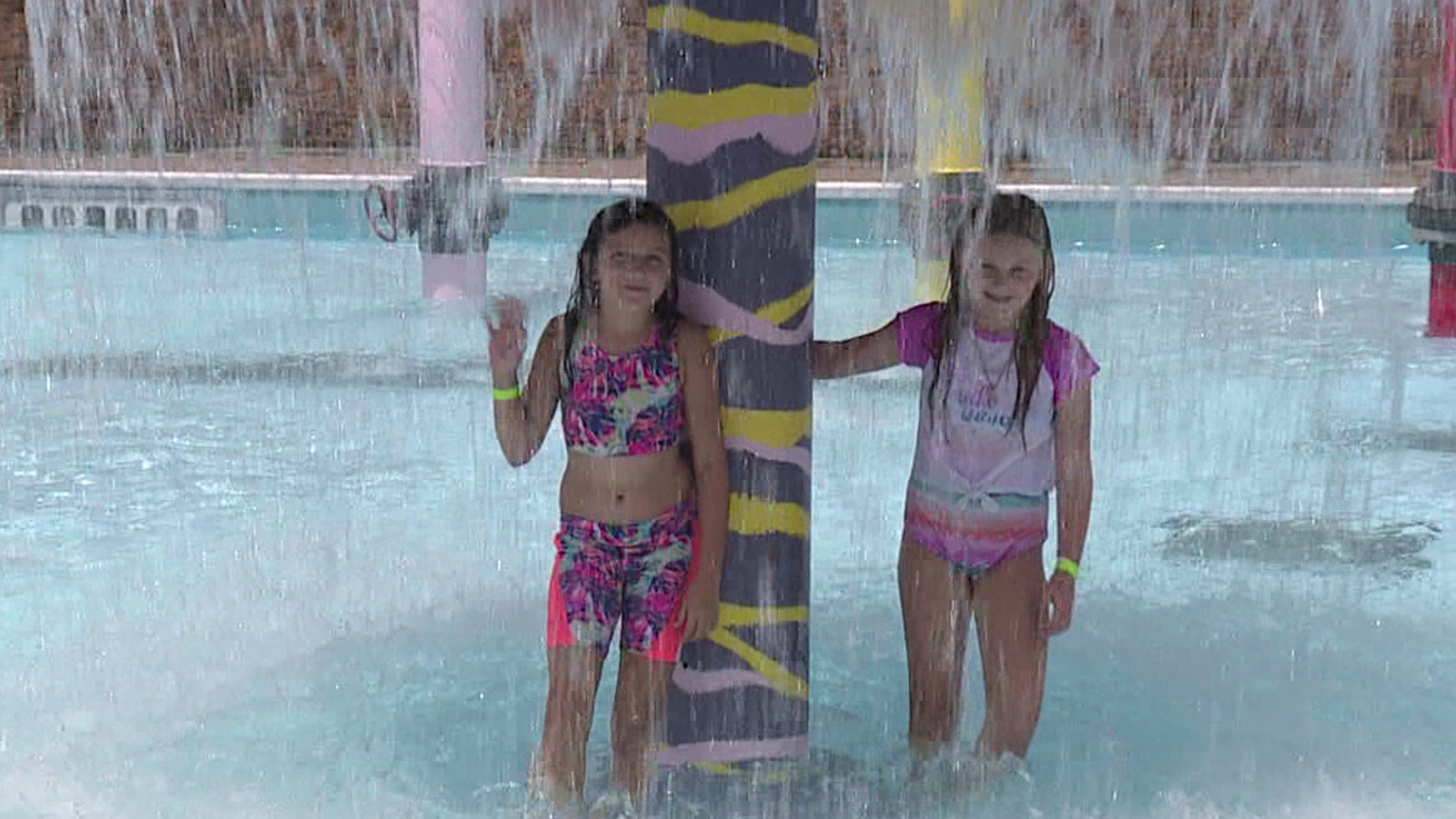 The price of admission at Montage Mountain's water park got you more than just access to all the slides and pools Monday.