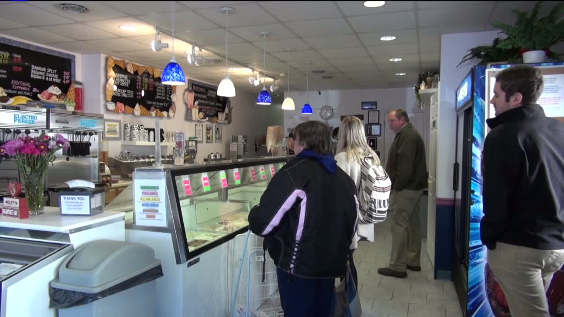 Delayed Opening Day for Ice Cream Shop in Bloomsburg
