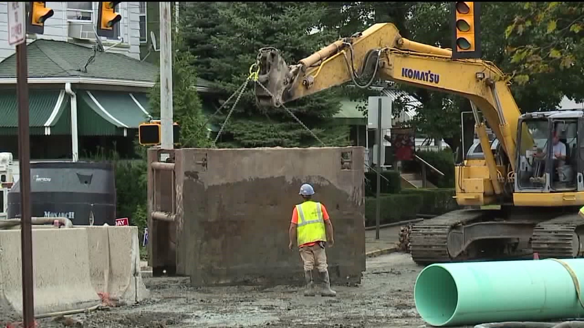 River Street Project Taking Longer than Expected