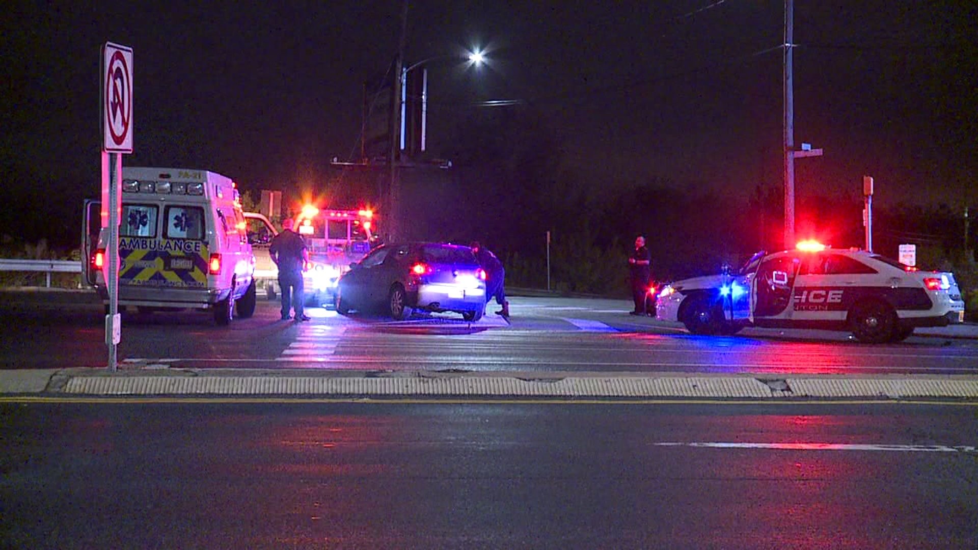 Driver Taken to Hospital After Crash in Scranton