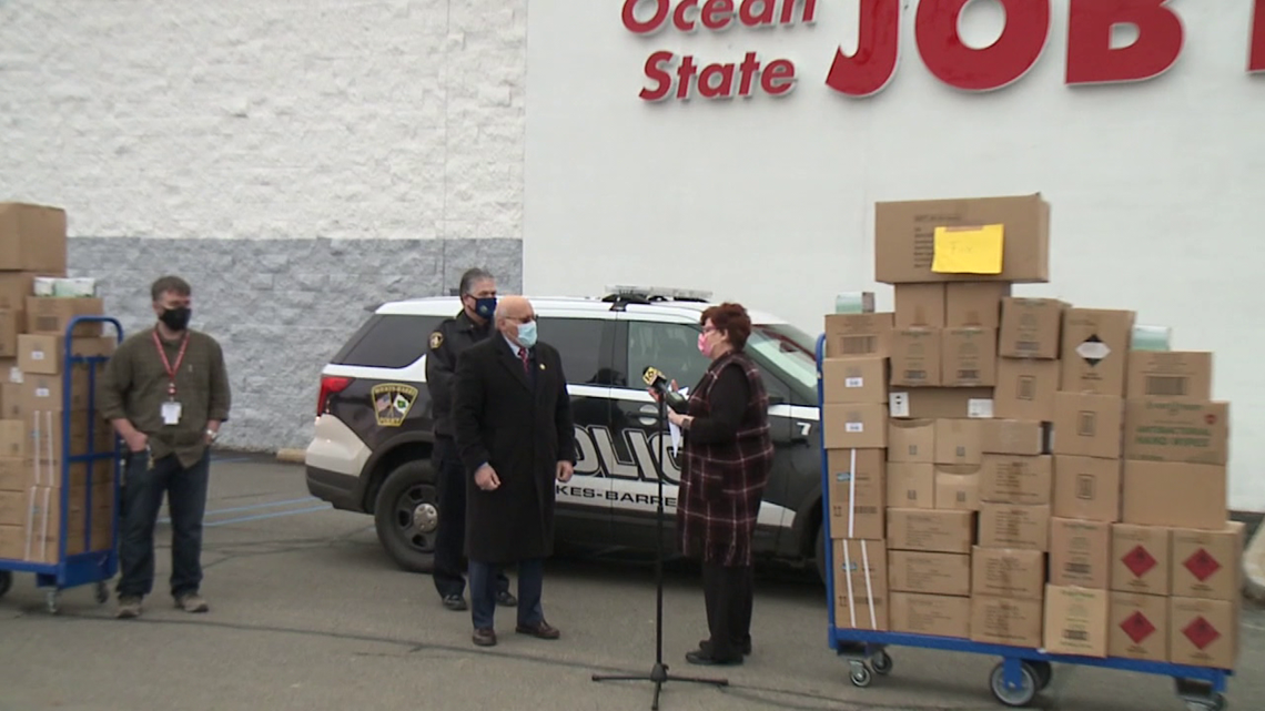 Ocean State Job Lot donates PPE to Wilkes-Barre first responders - Vimarsana News
