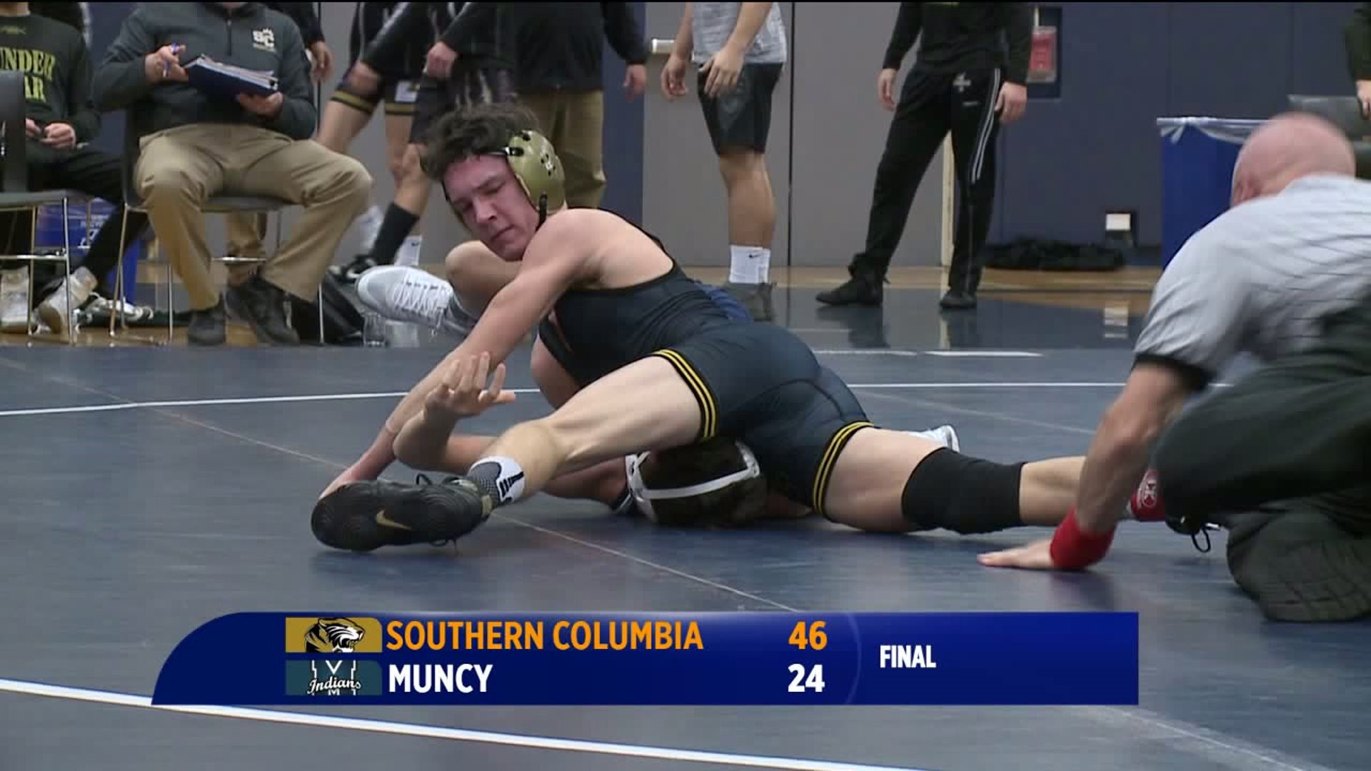 Southern Columbia Beats Muncy in Highly-Anticipated Wrestling Dual