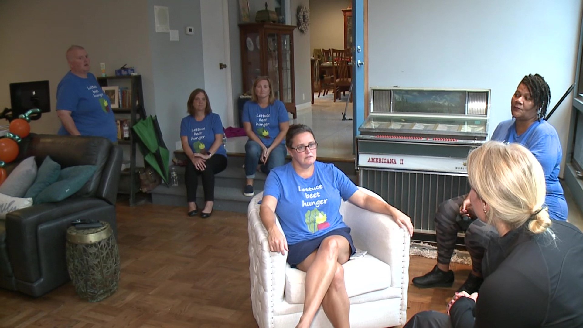 Volunteers provide food to hundreds of those in need in Luzerne County.
