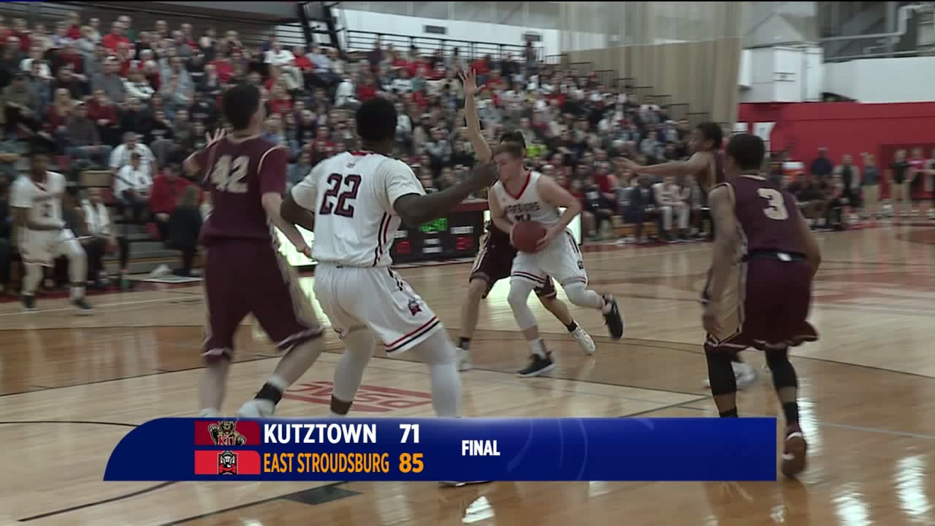 Kutztown vs East Stroudsburg Men`s basketball