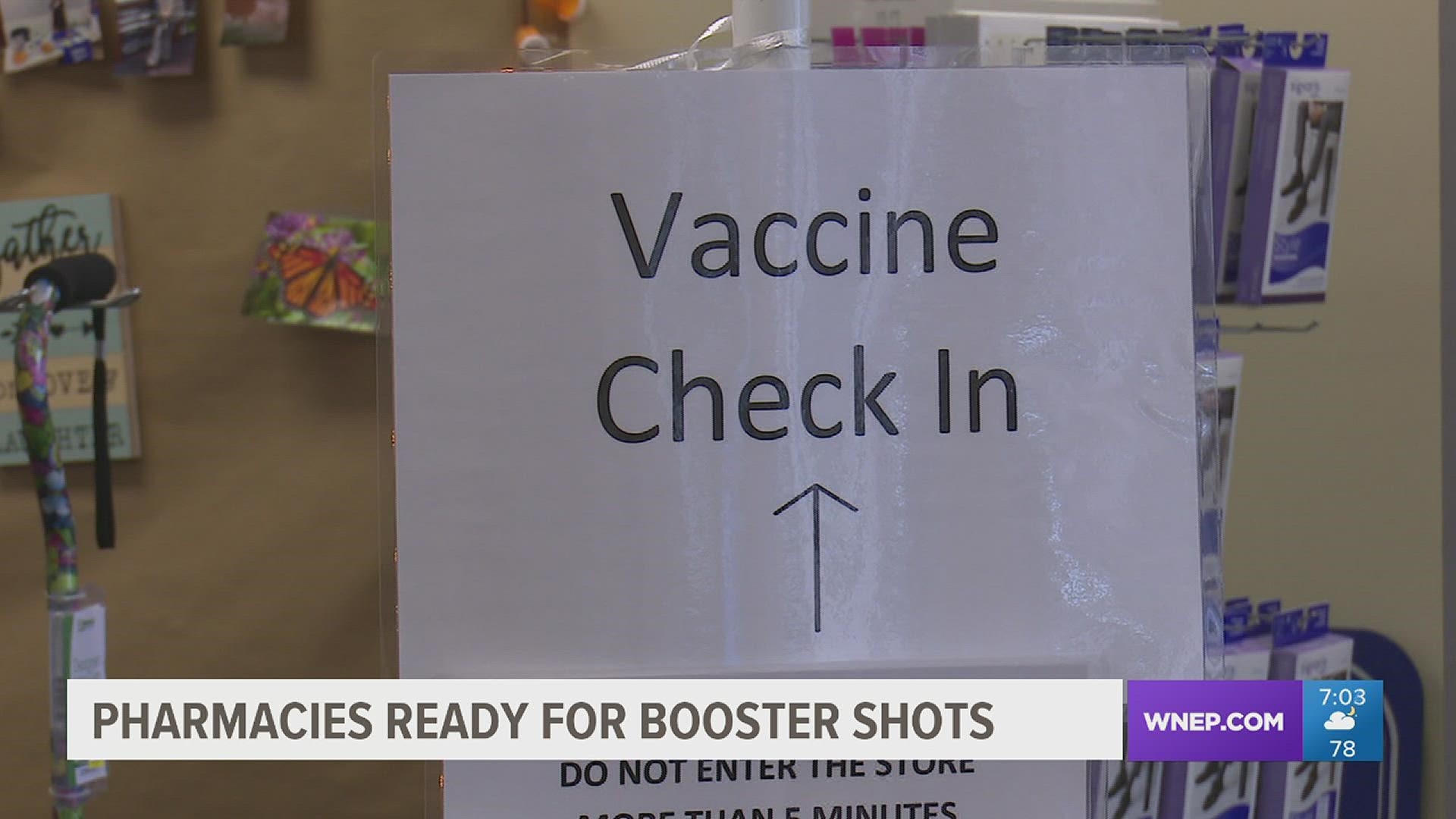 The federal government says it will start giving out booster shots next month. And third doses for people with certain health conditions have already begun.