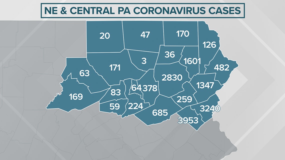 COVID19 Update in Pennsylvania for Sunday, June 14