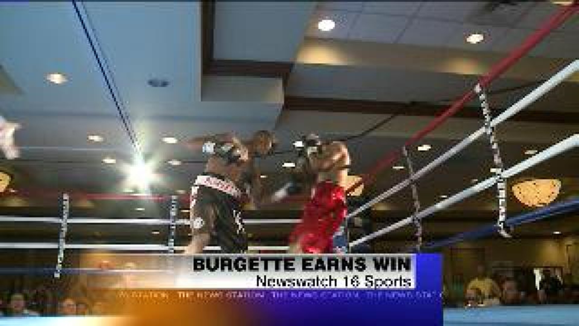 Burgette earns win