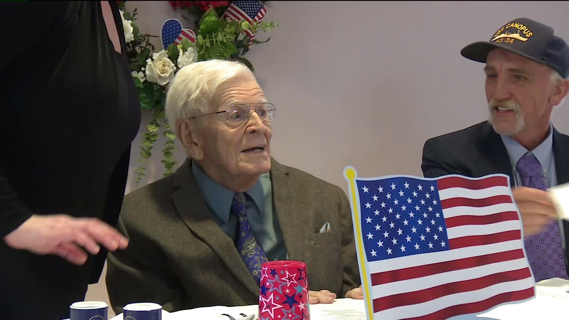 D-Day Veteran Celebrates 95th Birthday in Wilkes-Barre