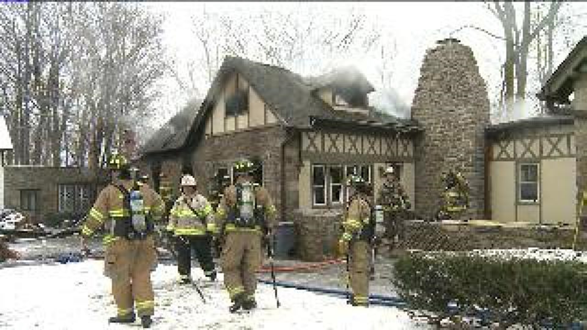 Mansion In Schuylkill County Ripped By Fire