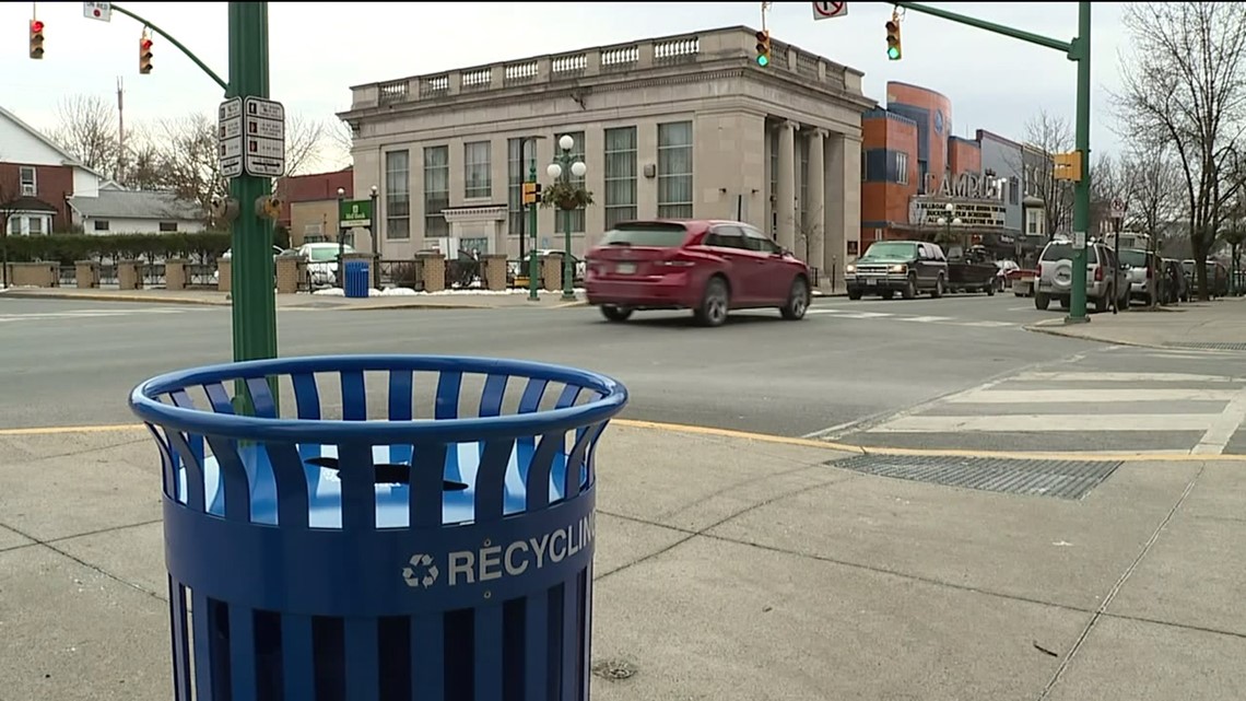 Power to Save Recycling Bins in Lewisburg
