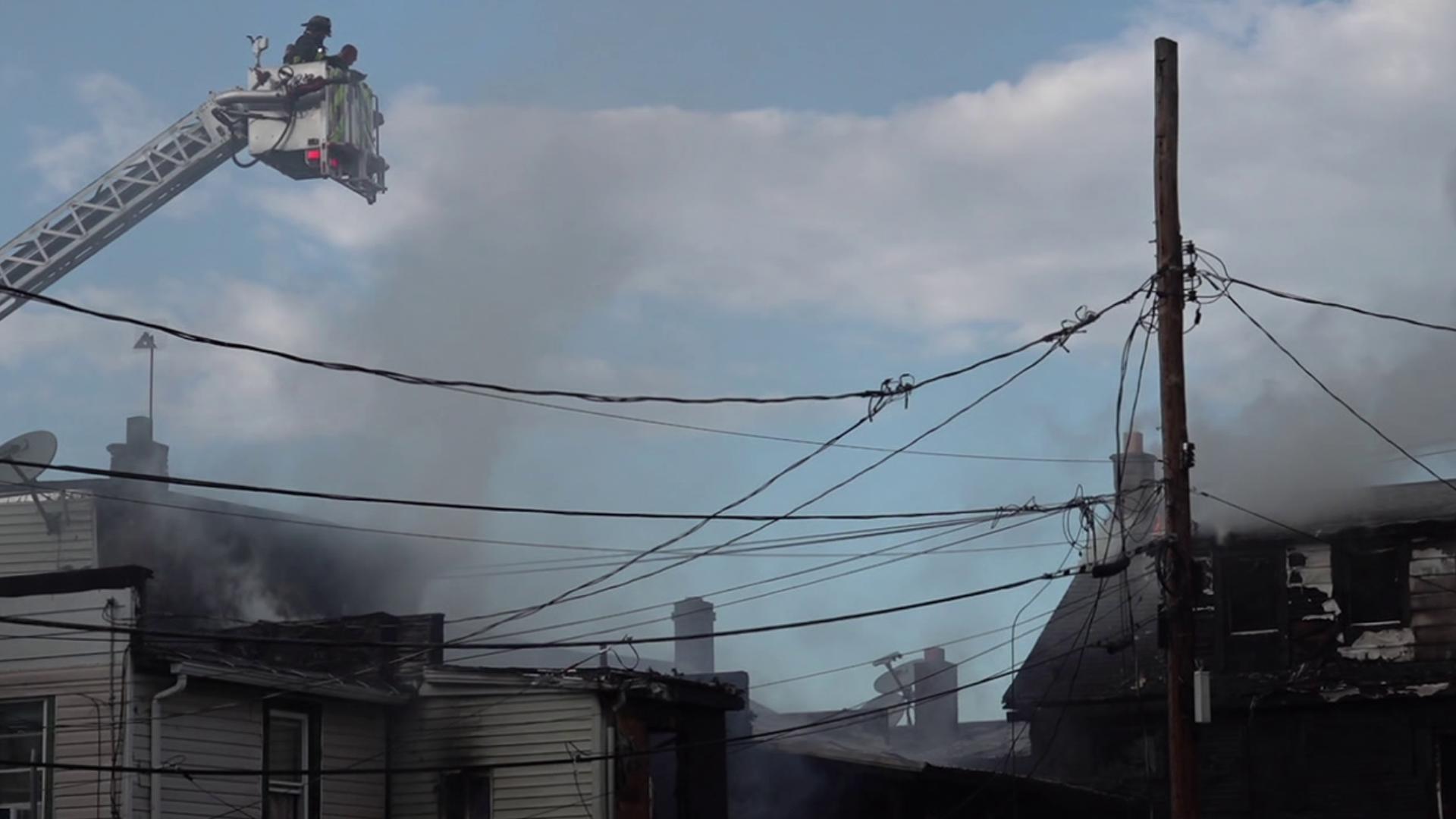 Fire leaves 4 firefighters injured, around 20 displaced in Scranton ...