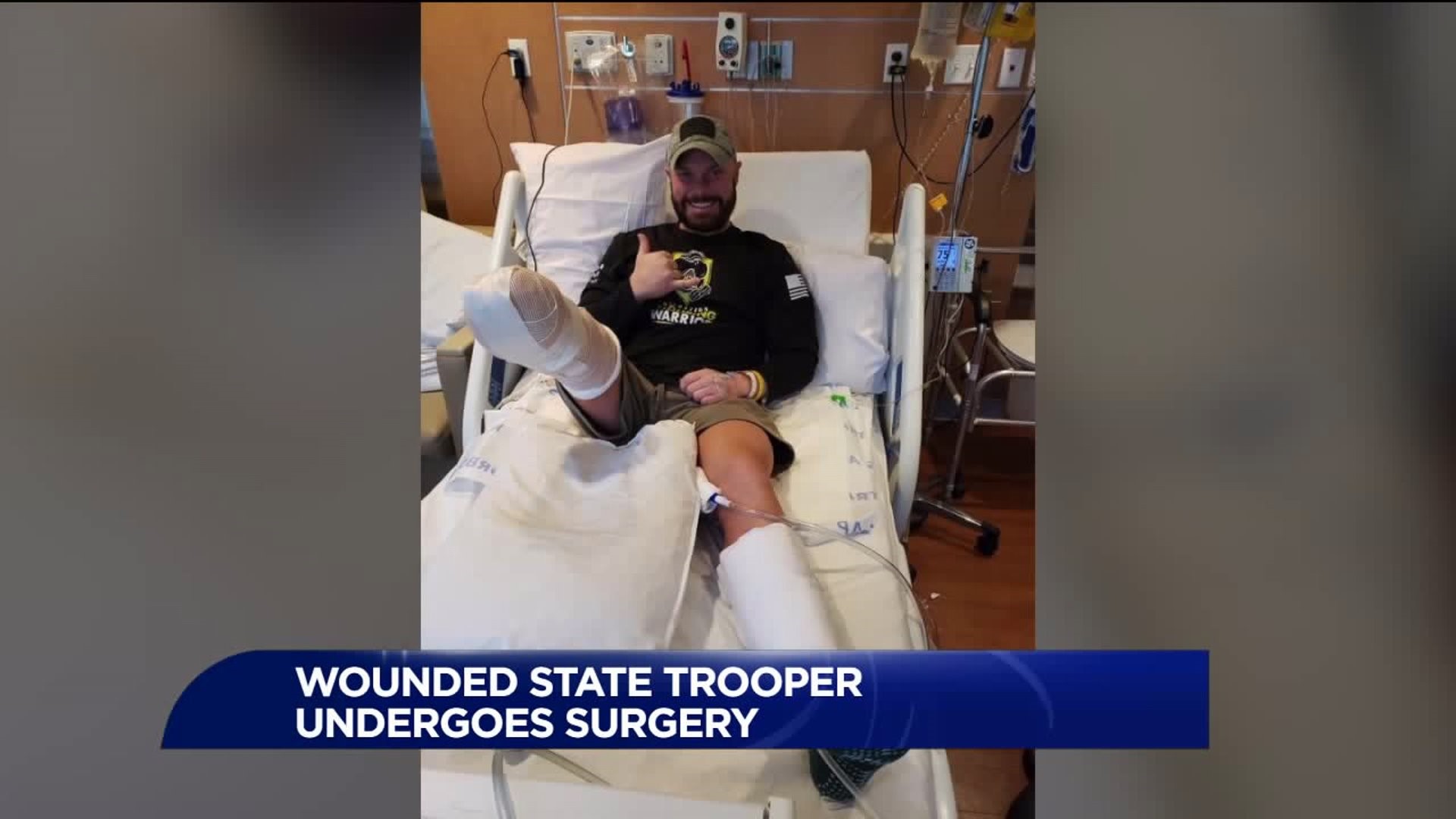 Wounded State Trooper Undergoes Surgery