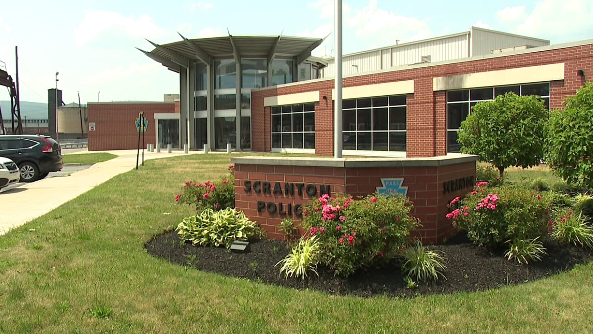 The Scranton Police Department confirmed the death of Officer John Hallock, who died at a home in Luzerne County over the weekend.