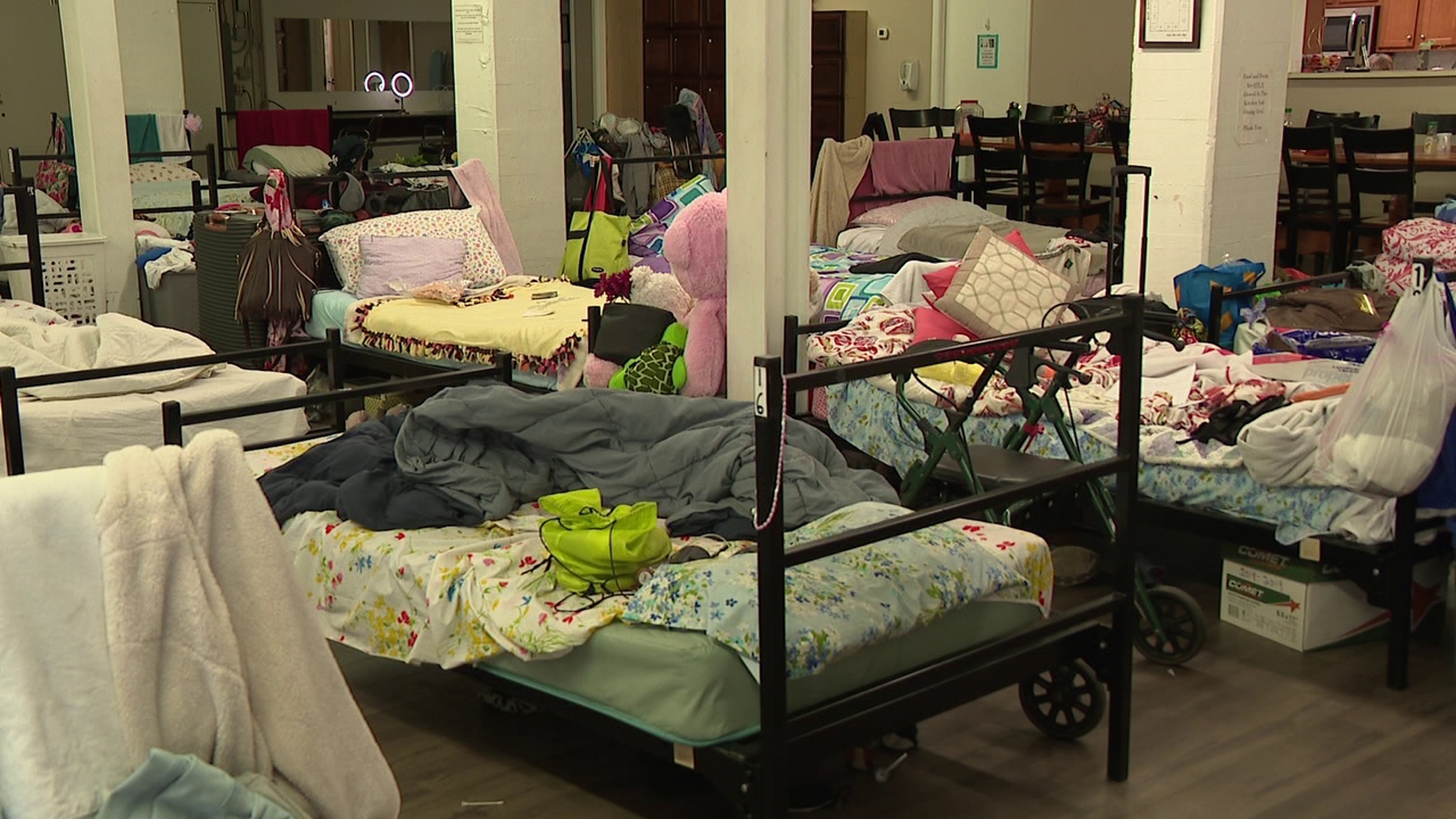 Shelters in Wilkes-Barre tell Newswatch 16 they've reached full capacity, but they are doing everything they can for those with no place else to go.