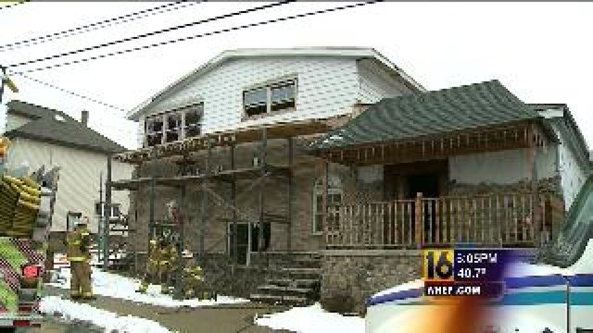 Firefighter's Home hit By Fire
