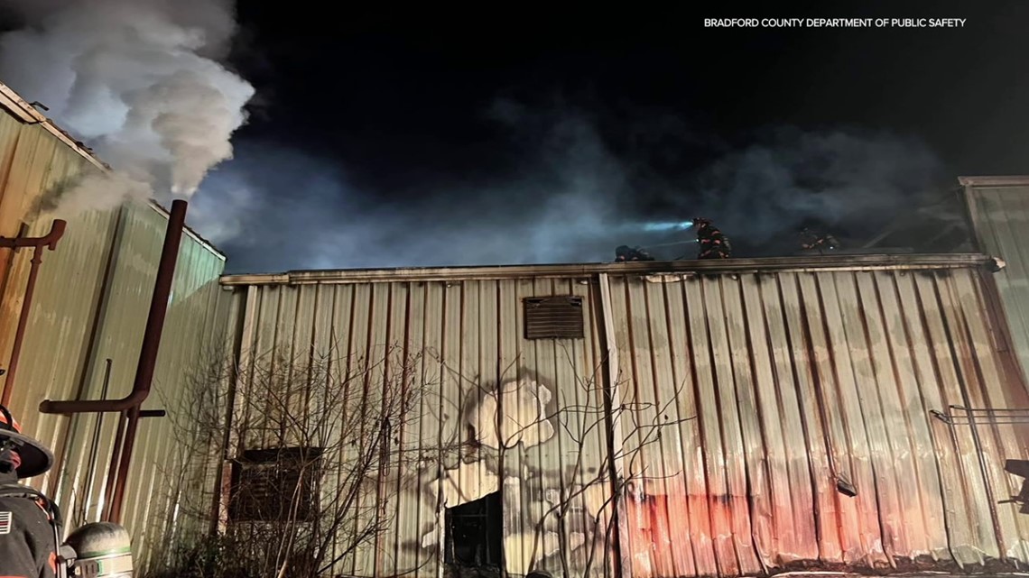Flames damage Bradford County business | wnep.com