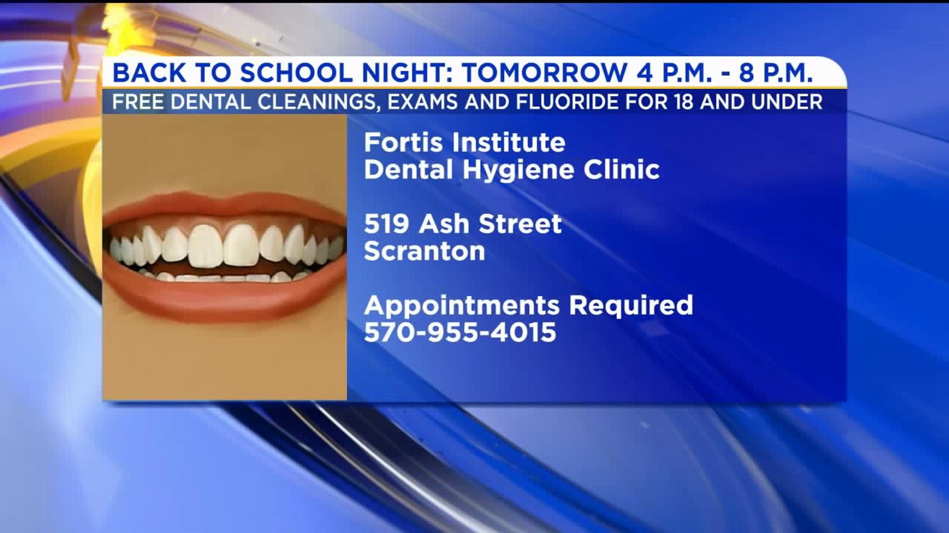 Back to School Event Offering Free Dental Care