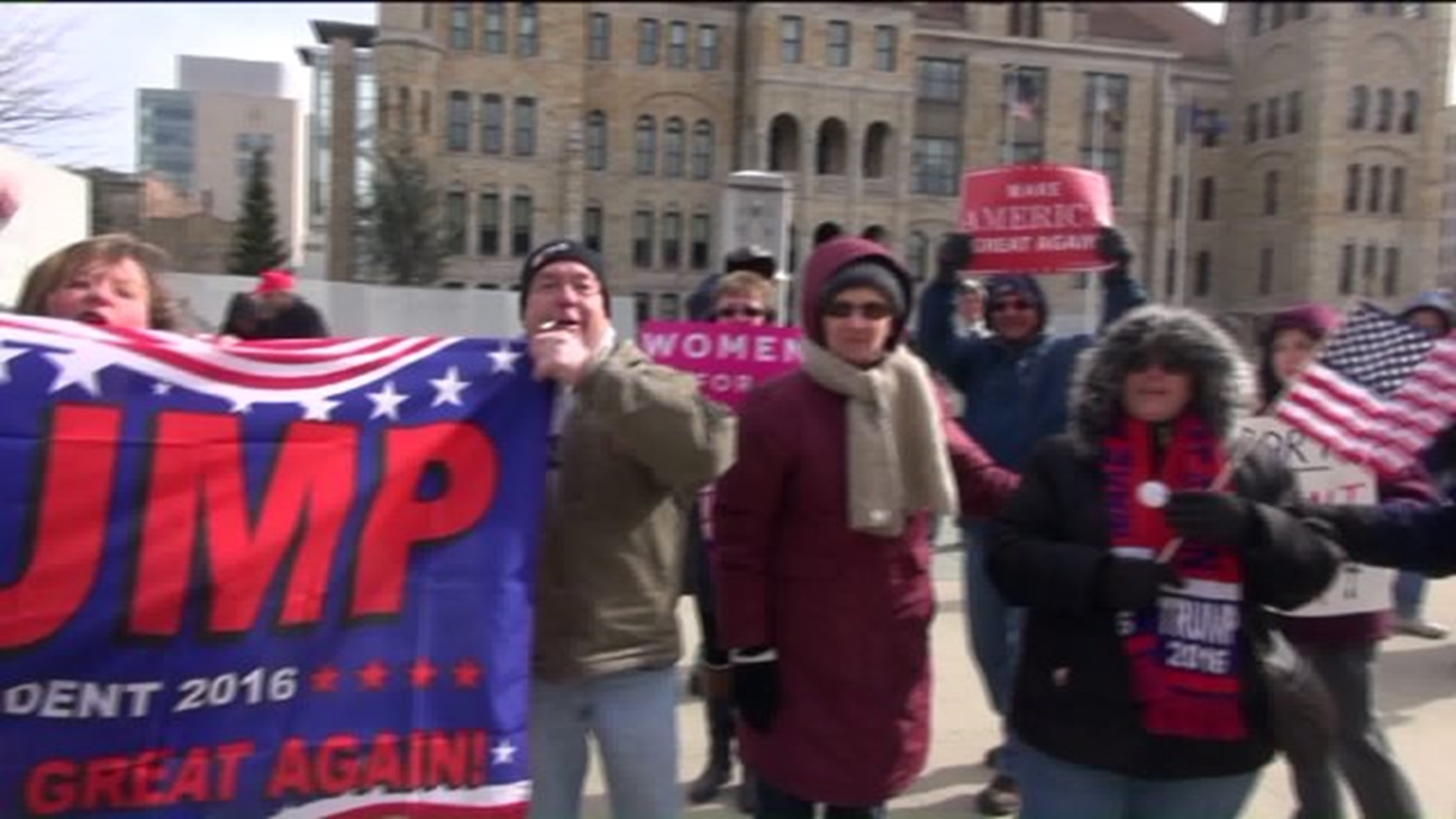 Rallies in Support of President Trump in Scranton, Wilkes-Barre