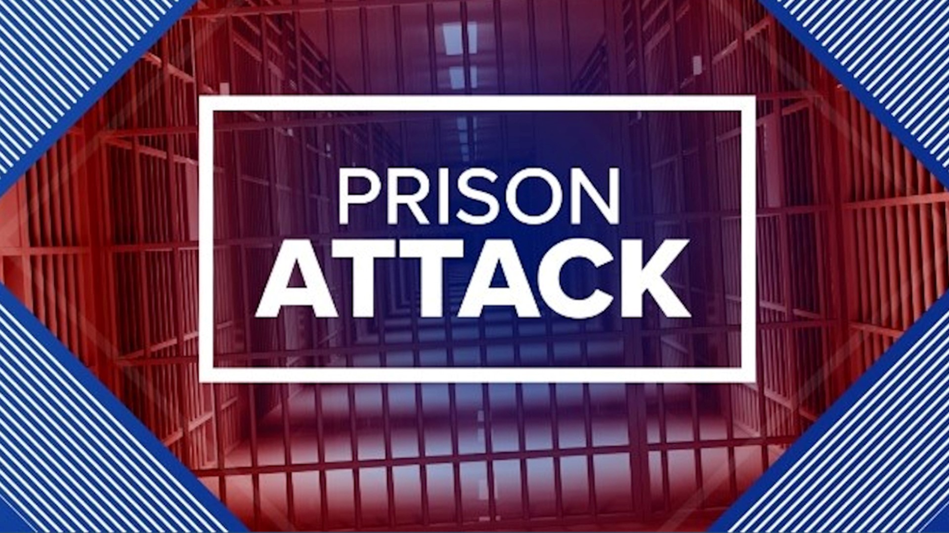 An inmate at the United States Penitentiary in Allenwood is accused of attacking two guards Monday morning.