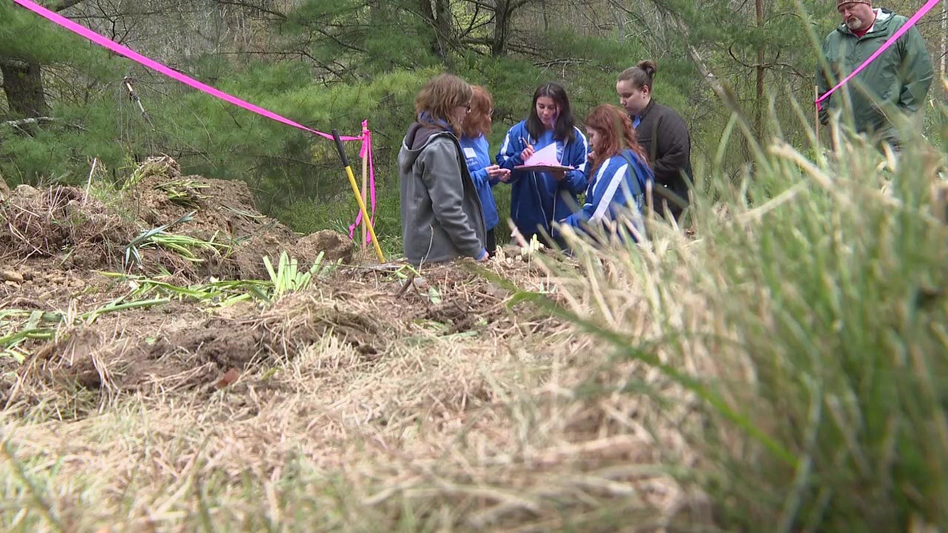 Dozens of students in the Poconos spent the day testing their knowledge about the environment as part of an annual competition.