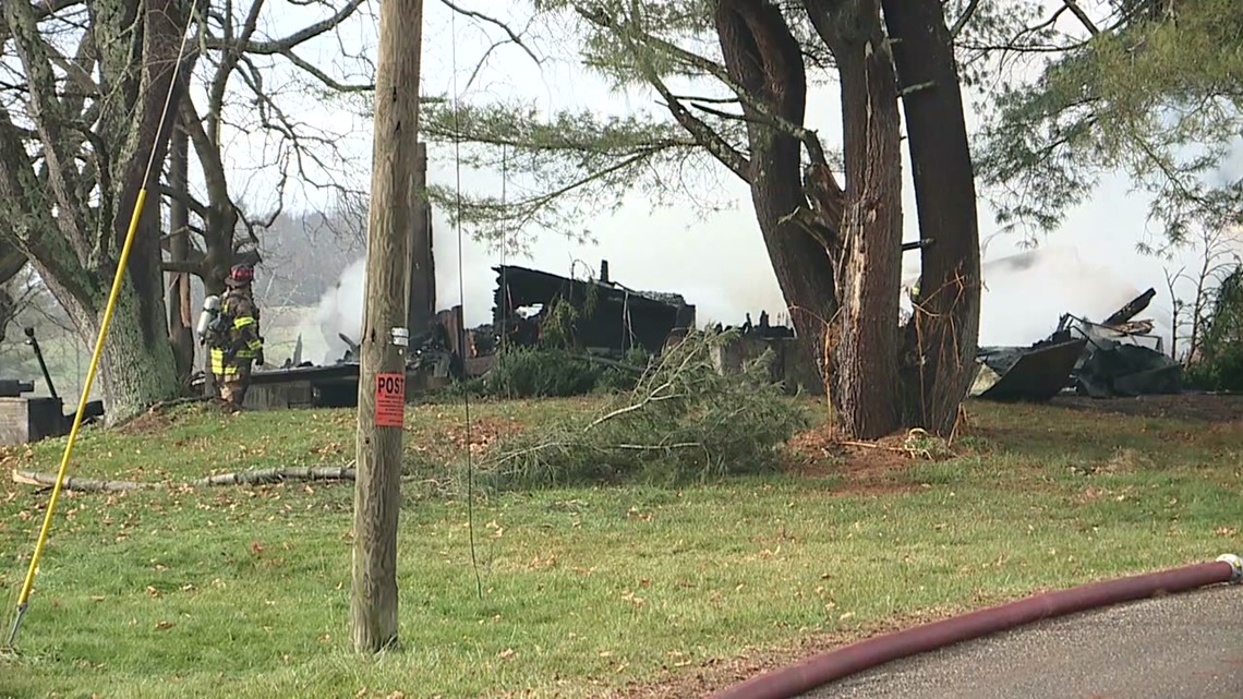 Fire destroys home in Luzerne County | wnep.com