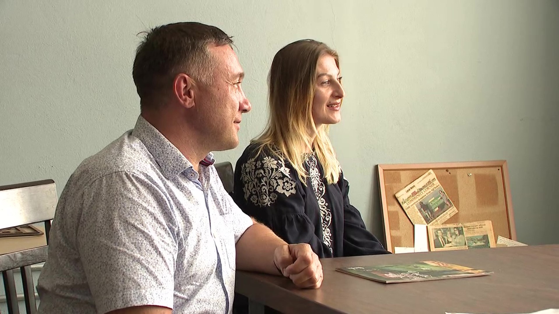 A family from Ukraine left the war-torn country last year and ended up in Selinsgrove.  They're building a new life in Pennsylvania that includes a new business.