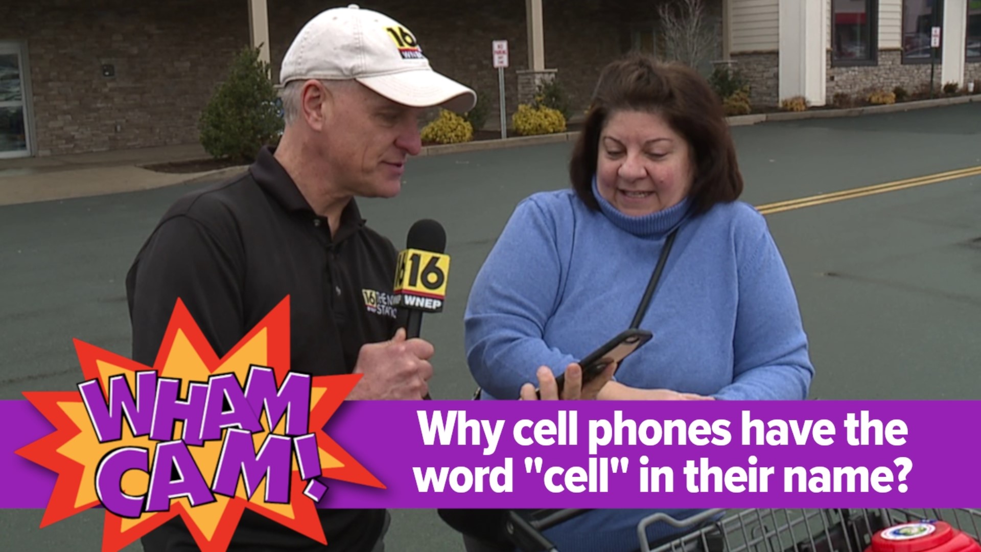 Ever wonder why cell phones have the word "cell" in their name? Joe headed to Moosic to see if anyone had the answer in this week's Wham Cam.