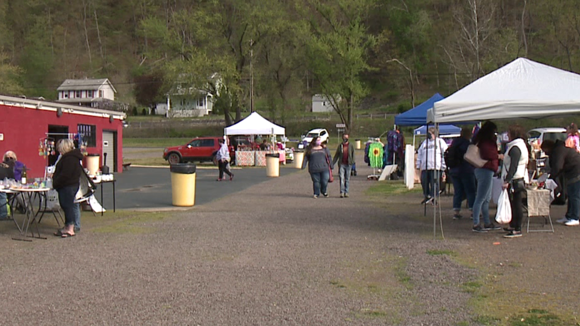 The Garden Drive-In's flea market is officially open for the season!