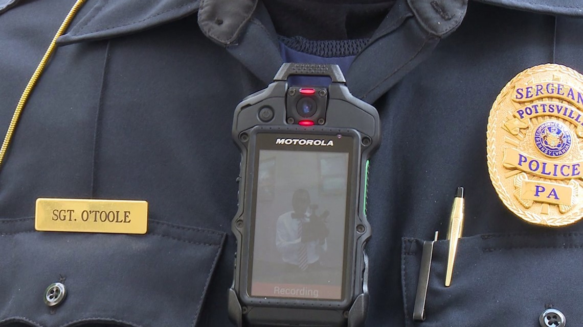 Badges and Body Cams for Pottsville Police