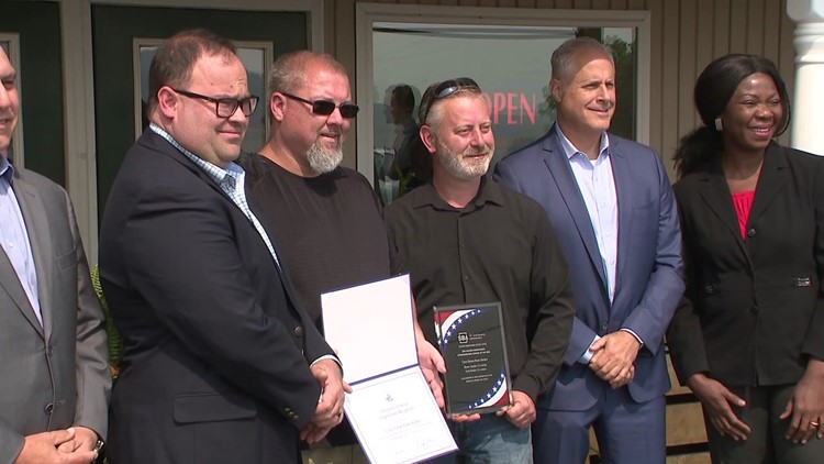 Farm market business owners honored