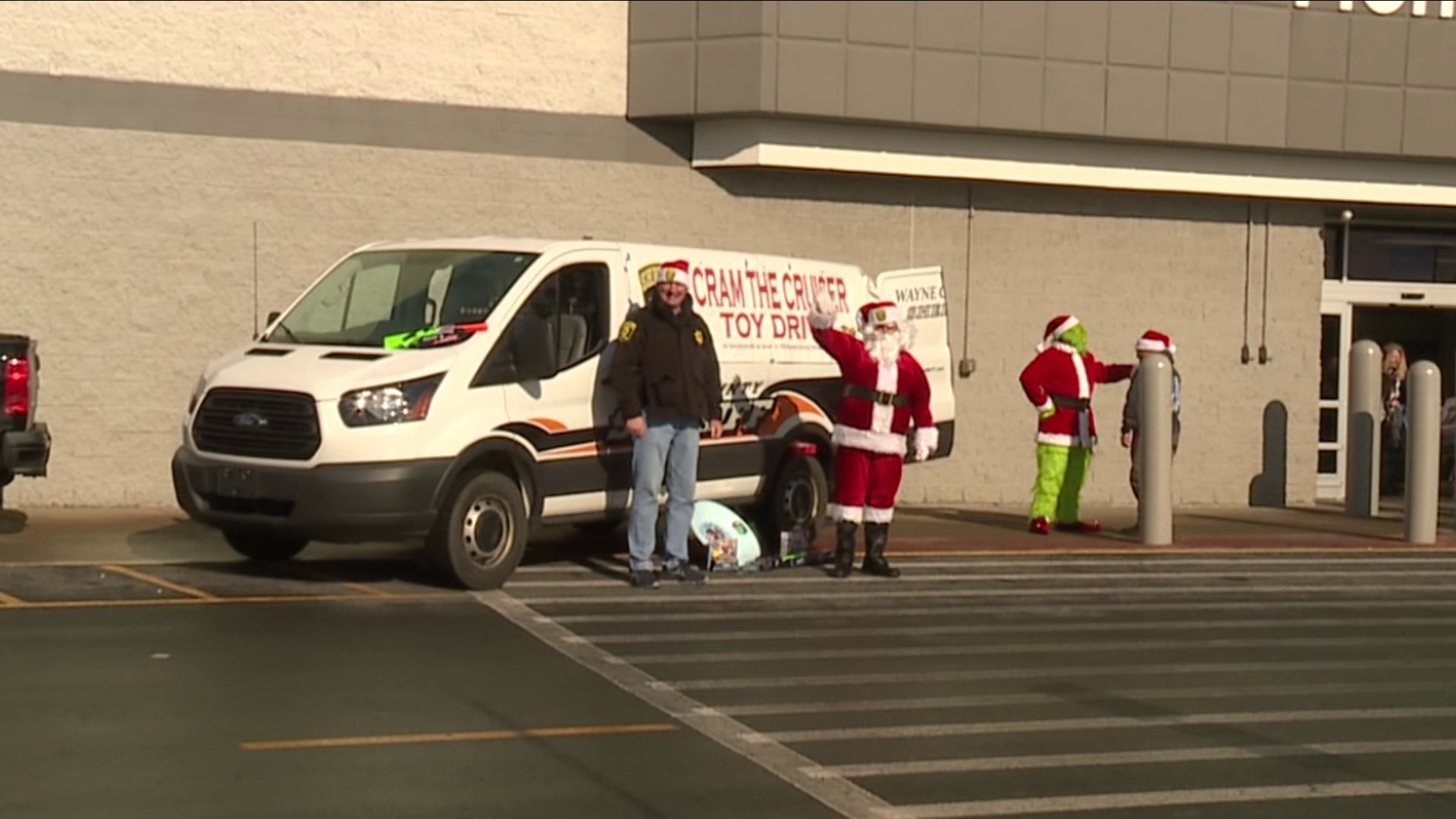 Black Friday shoppers in Honesdale are helping to spread Christmas cheer to families in need.