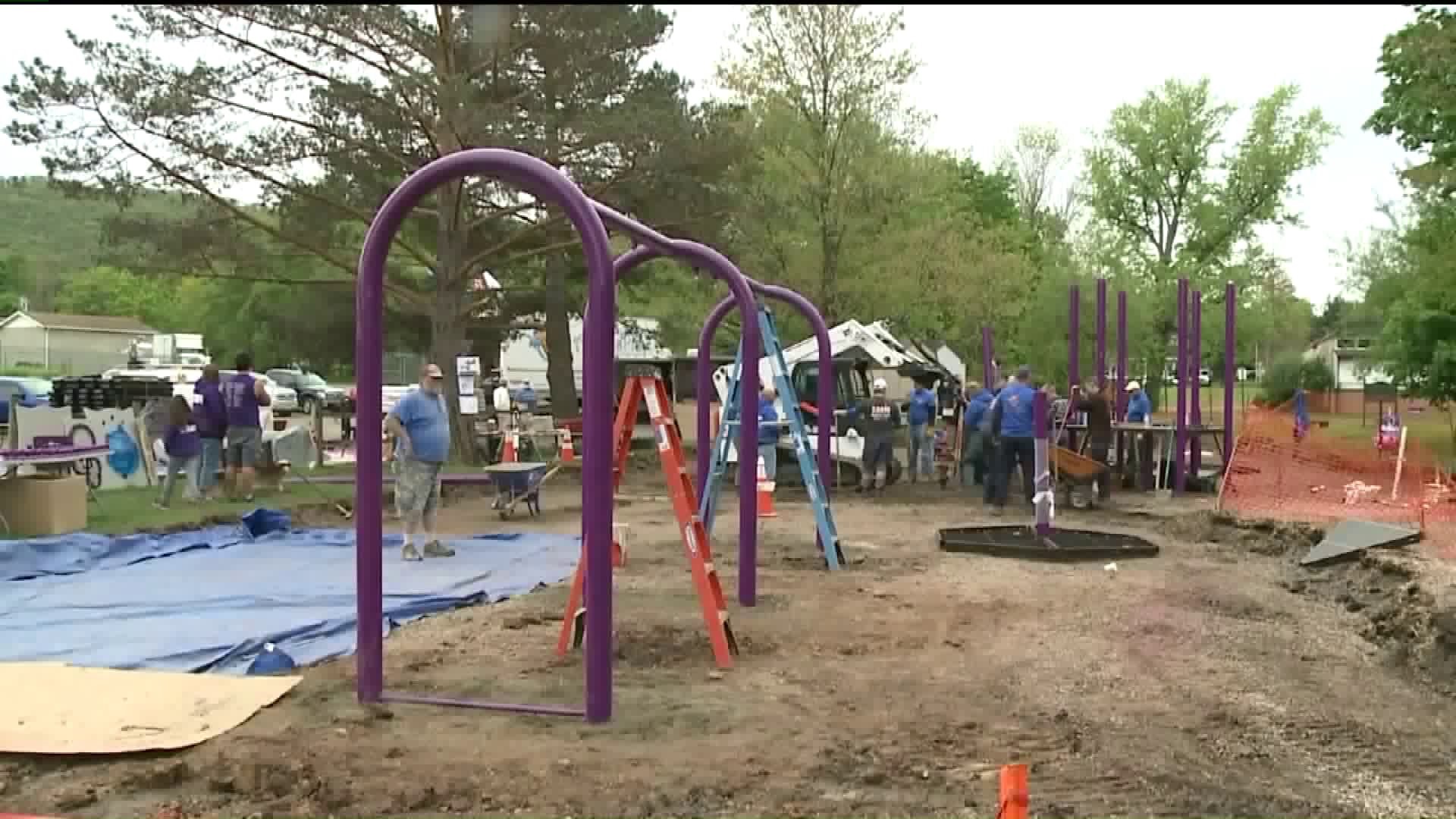Playground Built In Memory of Little Girl (6)